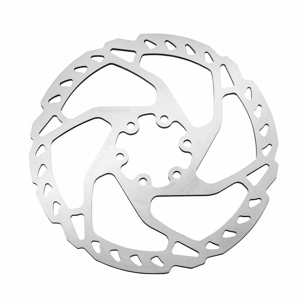 Shimano (RT66) Disc Rotor Unit for 6-Hole Hub 160mm
