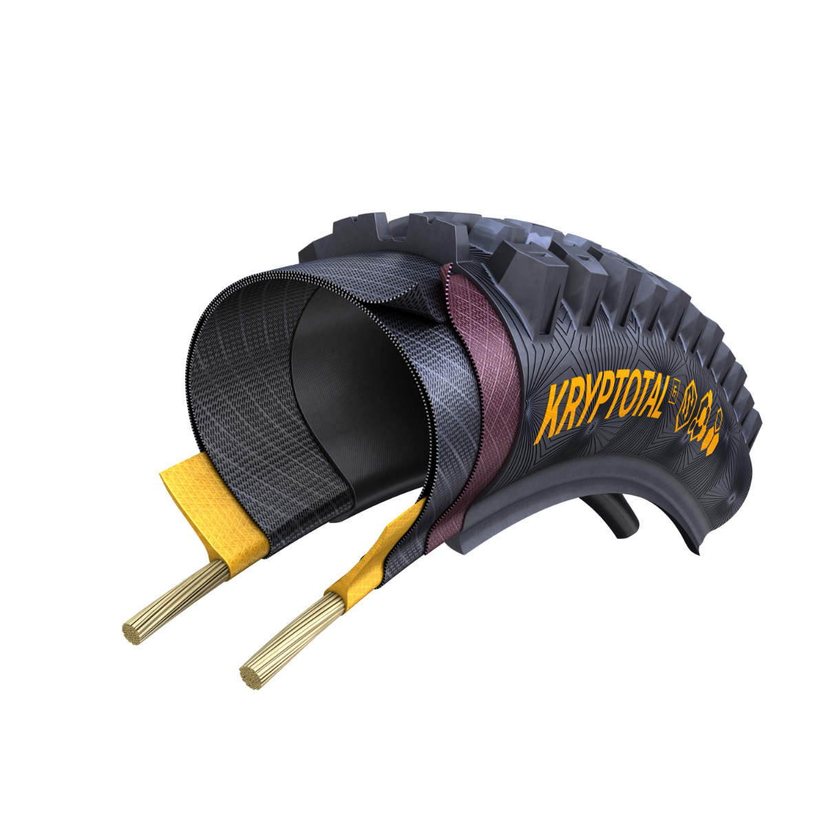 Continental Kryptotal-F Enduro Soft צמיג טיובלס לאופני הרים