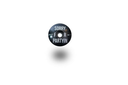 SORRY FOR PARTYING Stem Cap